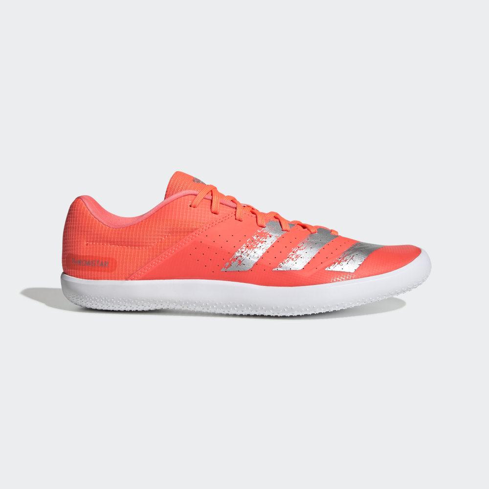 Adidasi Alergare Adidas Throwstar Barbati Romania - Corai/Argintii Metal/Albi EE4673